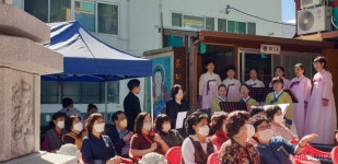 울산 지장정사 헌식대 지장보살 점안식 봉행