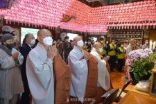 전주 금선암 덕산스님 조계종 어산종장 지정기념 고불법회 봉행