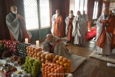 고창 선운사 운기당 성원대종사 41주기 추모재 봉행