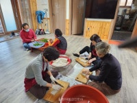 진안 쌍봉사,  밑반찬나눔 봉사활동진행