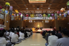세계평화 기원 광명사 미륵대범종 및 범종각 낙성