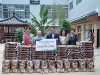 태안농협, 화성시 정조효 노인복지관에 쌀 1000kg 기부