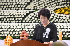 법륜종 종정 영산당 정각대종사 영결, 다비식 엄수