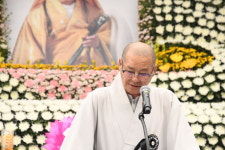 법륜종 종정 영산당 정각대종사 영결, 다비식 엄수
