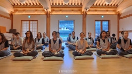 프랑스 청소년들 화계사서 특별 템플스테이