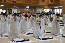 부산 광명사, 신도회 창립 55주년…청정 불성 드러난 광명의 도량