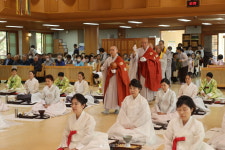 부산 광명사, 신도회 창립 55주년…청정 불성 드러난 광명의 도량
