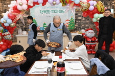 광주 증심사, 지역 아동들이 손꼽아 기다리는 행복한 피자가게 열어