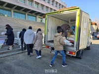 창원 반야사 마산 회원구청에 자비의 쌀 150포 전달