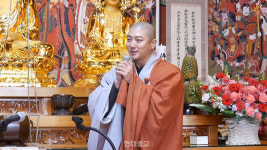 진주 미륵암, 삼존불 개금불사 원만 회향