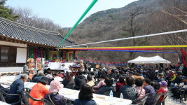 부여 무량사 4월 2일 태조암 산신제 봉행