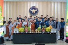 부산사상구경승단, 사상경찰서 점등식 봉행