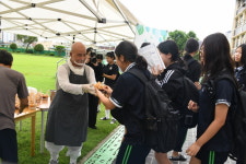 광주 소원정사, 동신여중생들에 팥빙수 선물