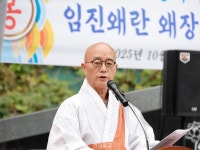 참회합니다 임진왜란 왜장 후손, 옥천 가산사 참배