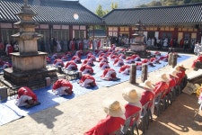 태고종 50기 합동득도 수계산림서 58명 사미ㆍ사미니계