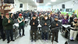 아산사암聯, 아산상록회와 동지 팥죽 나눔