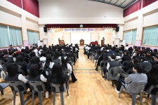 나주 세지중, 담화 스님 초청 명사 강좌 개최