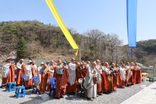 제천 자은사, 석조지장보살입상 점안 지장도량 발돋움