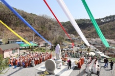 제천 자은사, 석조지장보살입상 점안 지장도량 발돋움