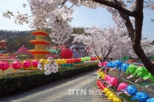 천태종 대구 동대사 1만5천등 점등