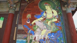 비즈 수월관음보살 통도사에 나퉈‥28일까지 영축문화축제