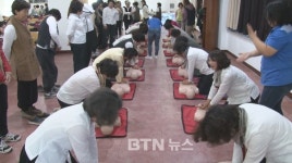 경주 불국사 자원봉사단 수련회 개최‥보광스님 강의