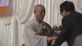조계종 제23교구본사 제주 관음사 회주 우경스님 추대