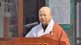 대구 보성선원 목조석가여래삼존좌상 보호각 낙성