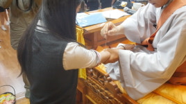 청도 이서중고등학교 신입생 환영회ㆍ수계법회 봉행