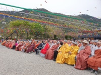 백천사 아미타불 점안, 성보박물관 개관 법회 봉행