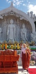 봉화 축서사 아미타삼존불 봉안식 봉행