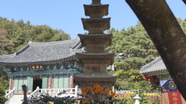 팔공산 동해사, 부처님 사리탑 봉안