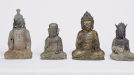 무량사 오층석탑 출토 금동불상 일괄 보물로