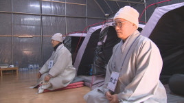 종회의원 우봉ㆍ태원스님, 상월선원 무문관 체험