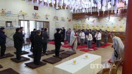 천태종 속초 동광사 신년 가족법회..척사대회