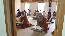 한글 화엄경 독송으로 코로나19 종식 기원