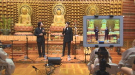 사찰에서 만난 작고 따뜻한 음악회..템플콘서트