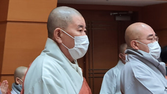 조계종 17대 중앙종회 후반기 의장에 정문스님 선출