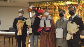 성철사상연구원 조병활 원장, 대전대 이시우 교수 수상