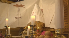 정릉 삼원사 삼존불 개금불사 회향