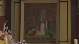 미륵암, 수불스님 증명 1833년 독성탱 모셔
