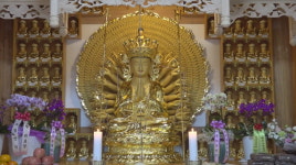 정선 백운사, 관음전 낙성·관세음보살 점안