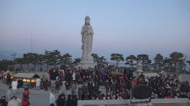 낙산사 앞 동해에 떠오른 계묘년 새해