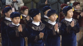 제주 국청사 마야유치원 천진불 33명 졸업