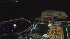 천태종 동대사, 창립 16주년‥3만등 불빛으로 장엄