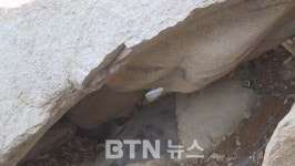 경주 열암곡 마애부처님 입불 과정.과제 점검