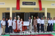 로터스월드·의령 연화사, 캄보디아 리엡짜 초등학교에 유치원 신축