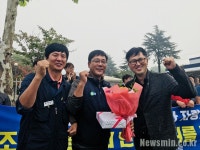  “출근하러 왔습니다”…7년 만에 공장으로 돌아간 상신브레이크 조정훈 