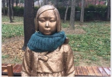  또 훼손된 대구소녀상, 공공조형물 지정될까 