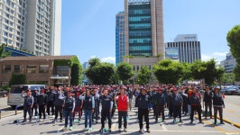건설노조 대경본부, 건설노동자 불안정 고용 문제 해결 요구